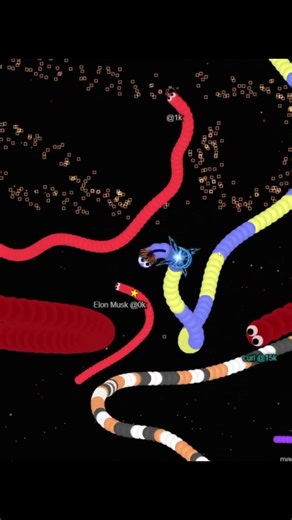 Saranghae🥰 #slitherio #snake #gaming #gameplay #지렁이게임 #funny #games