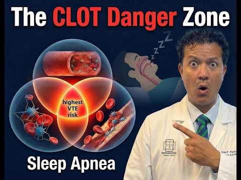 The Pulmonary Embolism Risk Nobody Talks About with Sleep Apnea