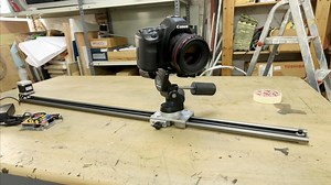 Build an advanced DIY motion control slider for timelapse and stop motion animation