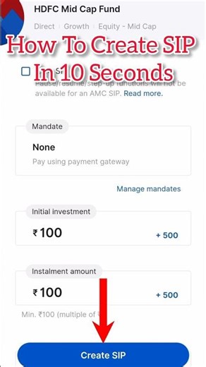 How to Start SIP in Zerodha Coin in 2026 🚀 (Step-by-Step for Beginners) #shorts