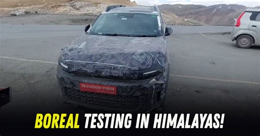 Renault Boreal (7-Seater Duster) Spied Testing In India [video]