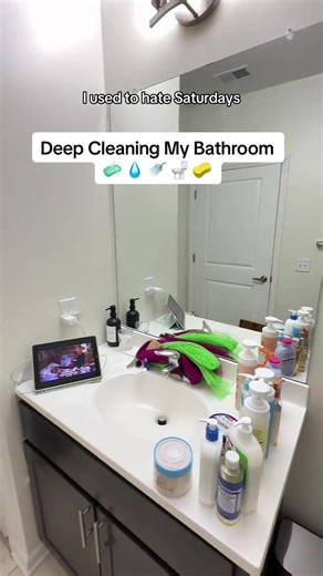Deep Cleaning My Bathroom: A Saturday Ritual