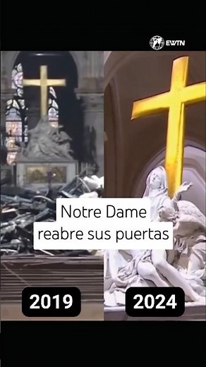 La catedral de Notre Dame reabre sus puertas