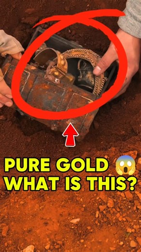 I Found Something Rare Made of Pure Gold#shorts #treasurehunt #gold #shortfeed