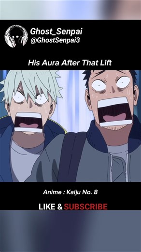 His aura after that lift #anime #animeedit
