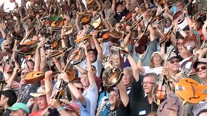 41K views · 640 reactions | A New World Record! Congrats to the Galax Old Fiddler’s Convention on setting a new world record. 493 mandolin players playing four songs together. Watch the video! | Virginia is for Lovers | Facebook