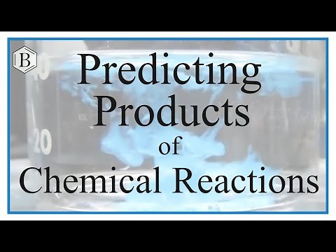 Predicting the Products of Chemical Reactions