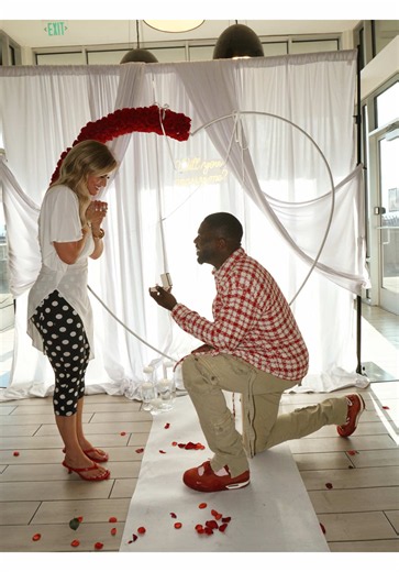 surprise engagement story: they were all in on my proposal