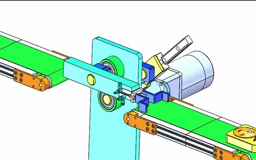 180度连杆翻转机构,学机械就选最专业的O(∩_∩)O