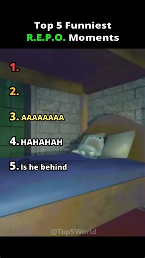 Top 5 Funniest R.E.P.O. Moments #shorts #funny #repo