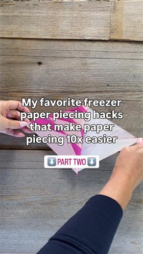 Paper Piecing Hacks!