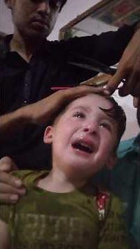 Dangerous Haircuts? Kids Crying at Village Barber Will Shock You