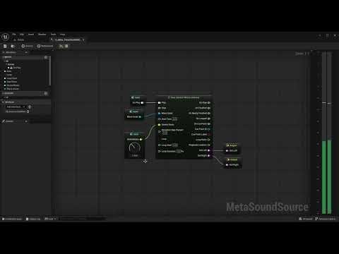 Time Stretch MetaSounds Unreal 5 Demo