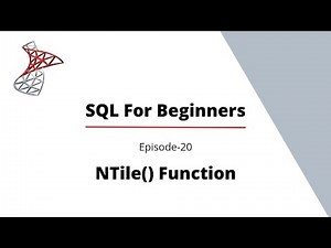 NTile() function in SQL| Window function| Learn SQL|Subash K