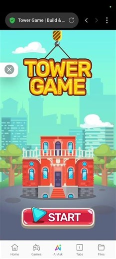 Tower Game Build & Conquer! 1ETMHtml5games🎮