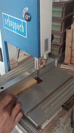 Scheppach Basa 1 şerit testere Sedir çıta Kesimi ✨ #scheppach #bandsaw #hızar #basa1 #sedir #tesbih