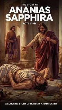The Real Story Behind ANANIAS and SAPPHIRA (Acts 5: 1-11) #history #faith #story