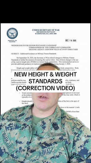 Understanding New Height and Weight Standards for Military