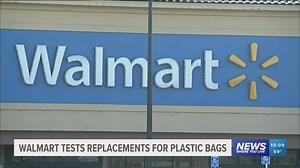 Walmart tests replacements for plastic shopping bags