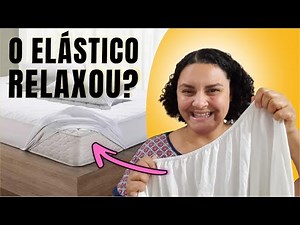 How to sew ELASTIC ONTO A BED SHEET or any other fabric | step-by-step