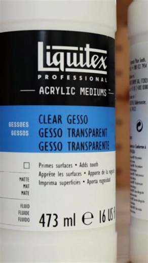 5.1K views · 35 reactions | #DidYouKnow that gesso doesn’t have to be just white or black? #Ad You can easily make custom colored gesso using Liquitex Clear Gesso + Liquitex White Gesso + Liquitex Heavy Body acrylic.⁠ What color gesso will you dream up? ️ Shop at our link in profile! Liquitex Artist Materials #Liquitex #Gesso #AcrylicPainting #ArtTips #ArtSupplies | Blick Art Materials | Facebook