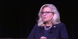 Rep. Liz Cheney speaks at Notre Dame