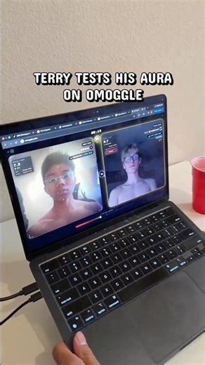 TERRY TESTS HIS AURA ON OMOGGLE #anythingbut #reselling #fyp