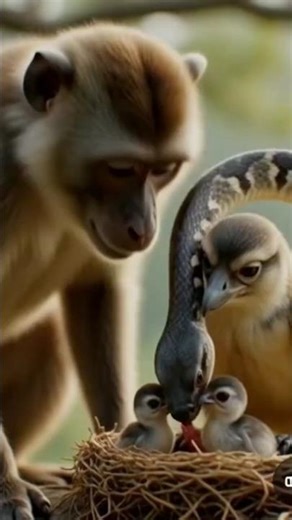 Snake Attacks! Monkey Becomes a Hero 🐍🐒 | Kids Moral Story. Best Friends Forever.