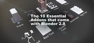The 10 essential architectural design addons that come with Blender 2.81