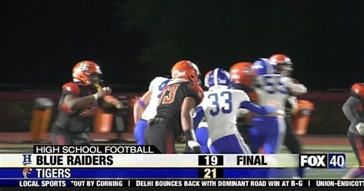 Union-Endicott Football Improves to 4-1 after Big Win Against Horseheads