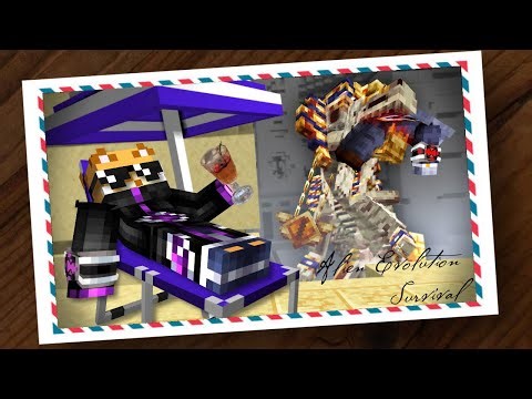 Alien Evo Minecraft Survival~ Episode 1ish- Fighting Cataclysm Bosses!