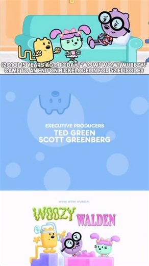 TV & FILM BLOGGER ϟ on Instagram: "(2010) 15 years ago today, ‘WOW! WOW! WUBBZY!’ came to an end on @Nickelodeon for 52 episodes #nickjr #noggin #2000s #nostalgia #childhoodshows #fyp #Nickelodeon #memories"