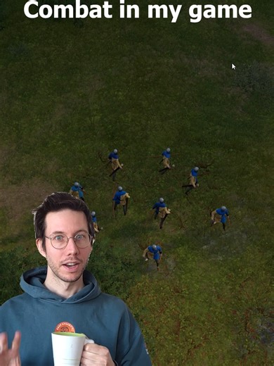 Drag Formations, Loose Formation, Archers #strategygames #medieval #indiegame