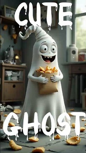 CUTE GHOST 👻 Funny Horror Comedy Short (Parody)