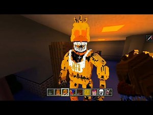 Fnaf 4 Minecraft PE Addon
