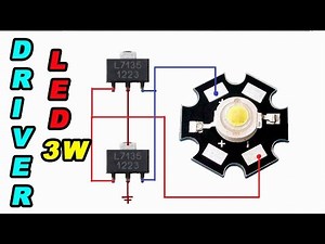 3W LED DRIVER (IDEA FOR FLASHLIGHT)