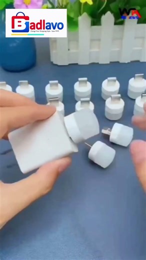 USB Mini LED Night Light 💡 | Portable Plug-In Lamp for Bedroom & Camping #gadgets #light