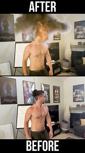 8.5K views · 48 reactions | Before after super sneeze #vfx #embergen #cgi #blender | Phil.Flock | Facebook