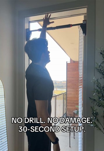 Beginner Pull-Up Progression with No-Drill Bar