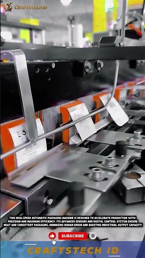 High-Speed ​​Automatic Packaging Machine Innovation | Modern Production Efficiency Solution #tech