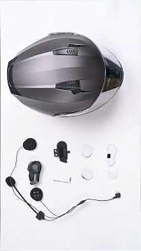 Motorcycle Helmet Intercom System Installation #helmet #intercom