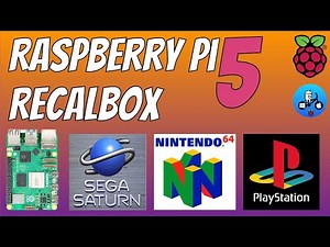 Recalbox Retro Gaming Raspberry Pi 5. Saturn, PS1, PSP & N64 test
