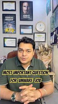 Top 5 Interview questions for VMware Administrator Profile. #systemassistant
