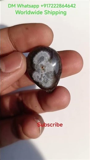 Natural Black Solar Quartz Healing Gemstone Cabochon #jewelry #gemstonejewelry