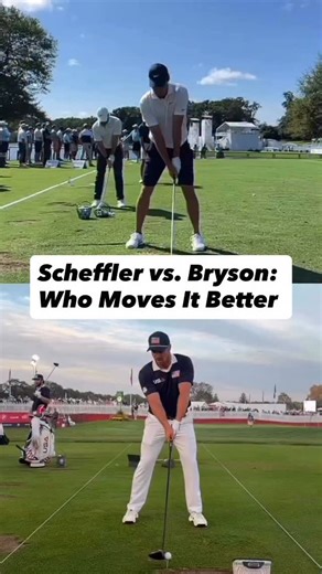 2.2K views · 479 reactions | Scheffler vs. Bryson: Who Moves It Better?” “Shoulder turn and pelvic slide… two of the biggest power moves in the golf swing. ️‍♂️ With Sportsbox AI, we broke down how Scottie Scheffler and Bryson DeChambeau create speed in totally different ways. Which move would you copy?” #GolfSwing #GolfTips #SportsboxAI #PGA #GolfAnalysis #SwingSpeed #GolfScience #GolfInstruction | Mark Wood Golf Academy | Facebook