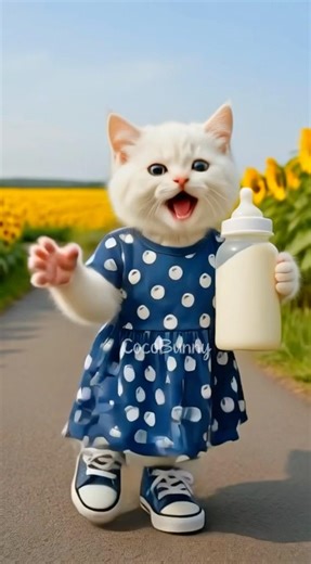 Dudi dudi dum dum 🍼😻#shorts #shortsfeed #dudidudidam #catshorts