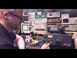 #141 Mini whip HF Active Antennas with Nasa HF-4E and Icom R70