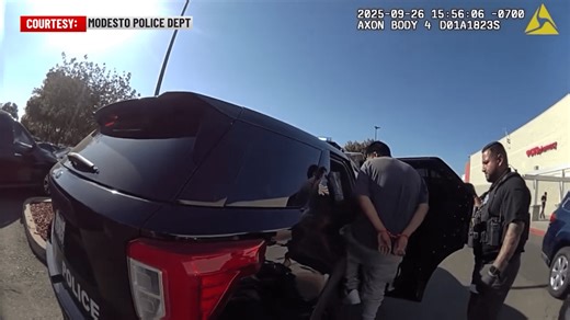 Modesto Police make unexpected arrest of double homicide suspect during retail theft operation