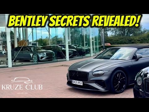 Inside the 2025 Bentley Leicester Showroom – Continental GT, Flying Spur & Bentayga Tour