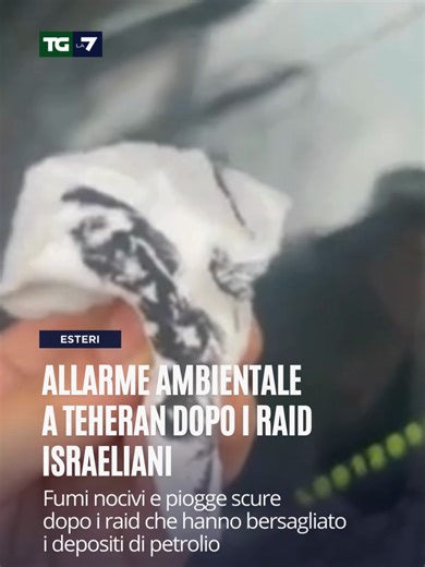 Allarme ambientale a Teheran: incendi e fumi tossici